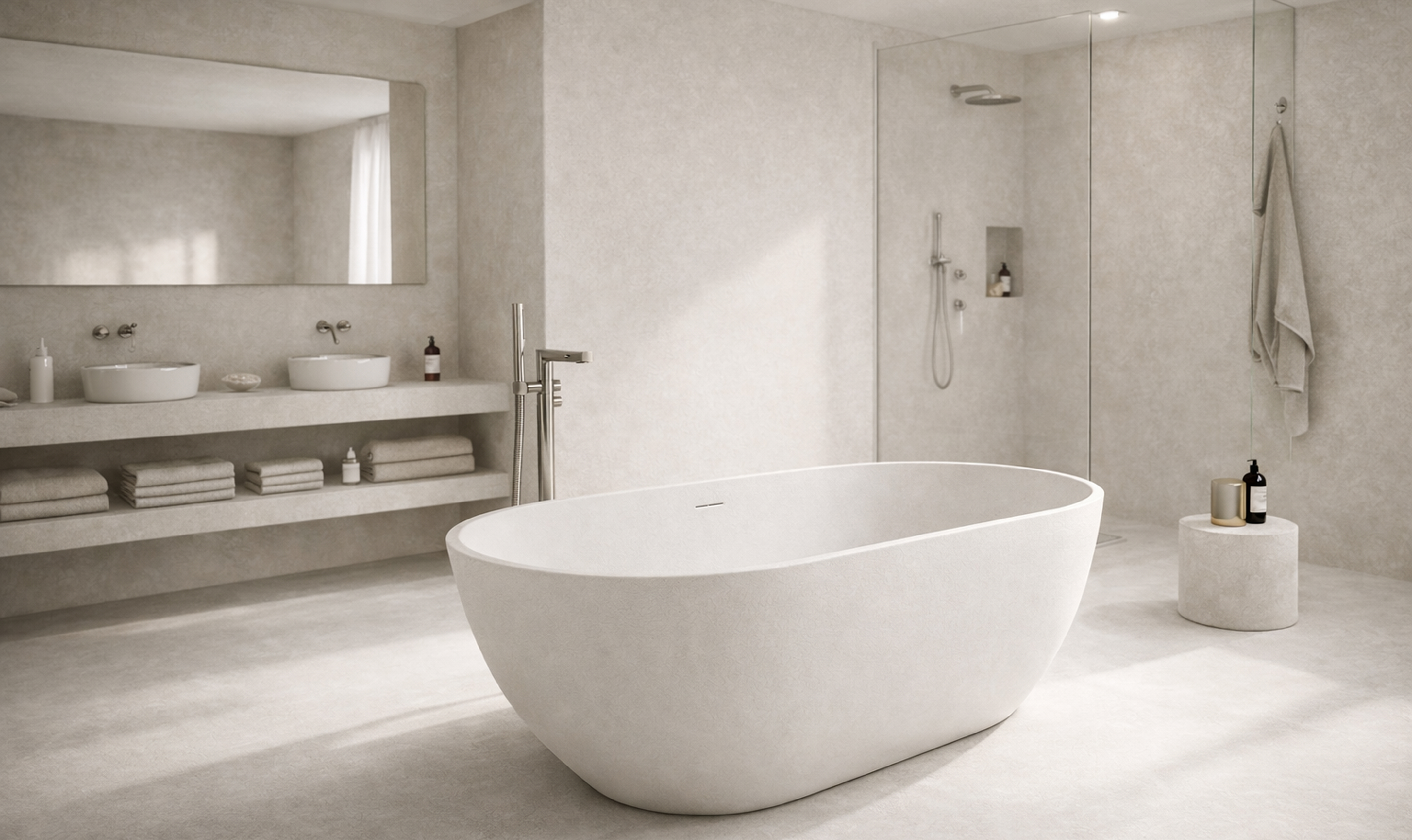 Bath Atelier drawing and materials